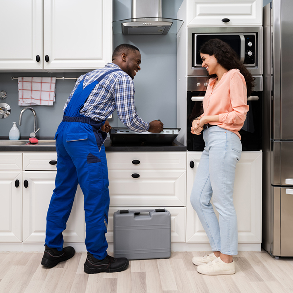 can you provide an estimate for cooktop repair before beginning any work in Wake County